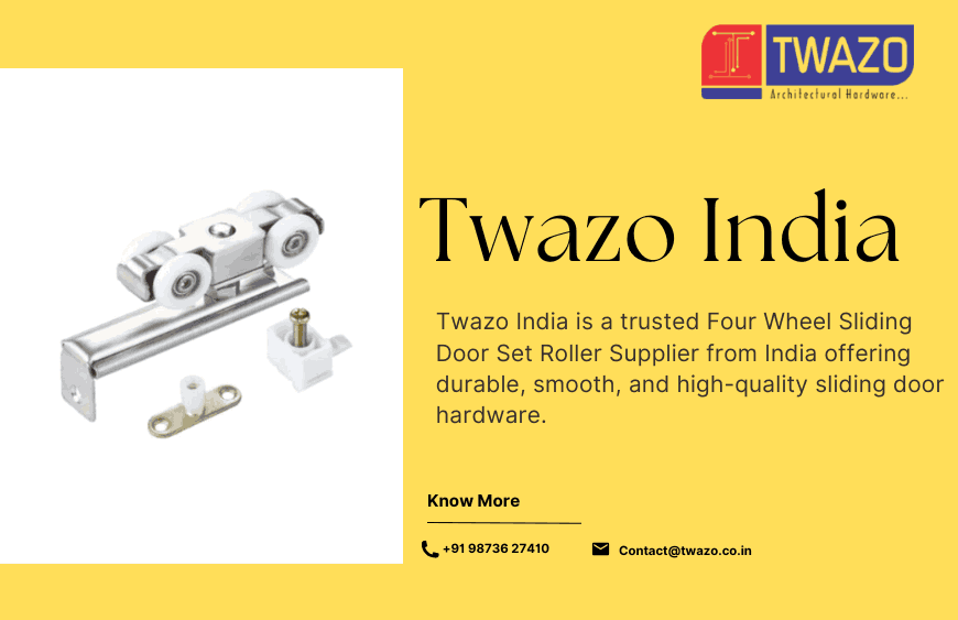 Four Wheel Sliding Door Set Roller Supplier