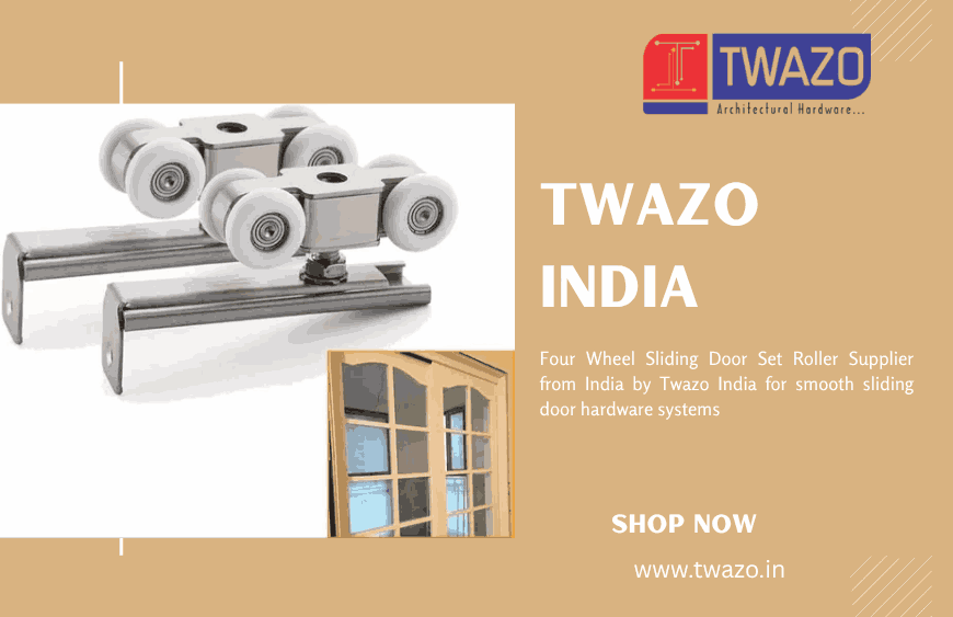 Four Wheel Sliding Door Set Roller