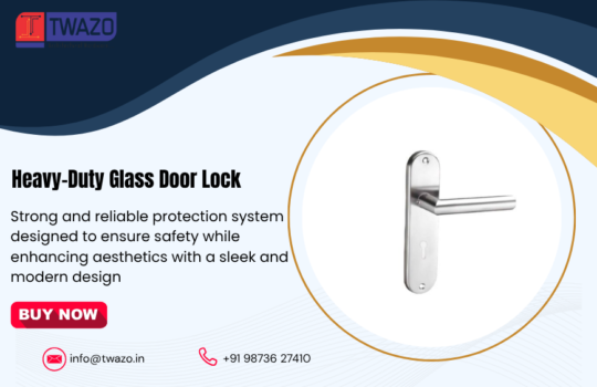 Heavy-Duty Glass Door Lock (2)