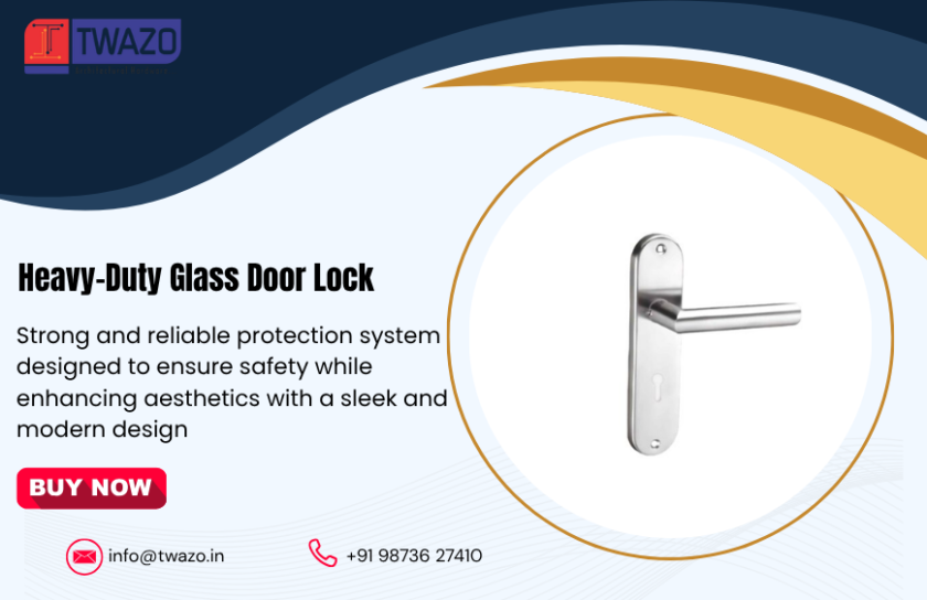 Heavy-Duty Glass Door Lock (2)